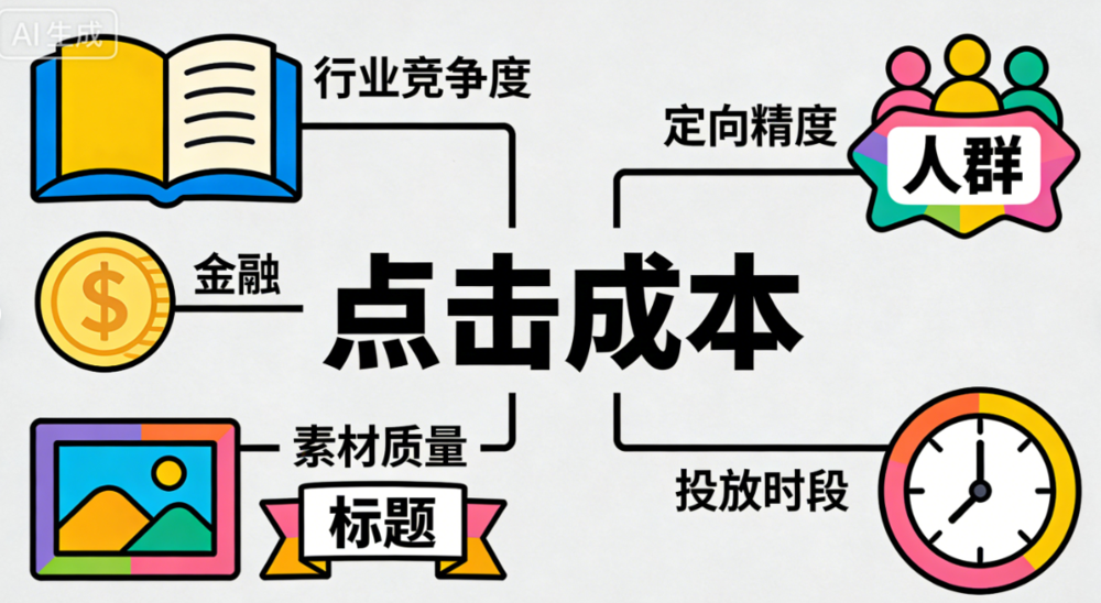 影響公眾號(hào)廣告點(diǎn)擊成本的關(guān)鍵因素